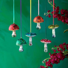  Classic Mushroom Ornament ~ Assorted colors