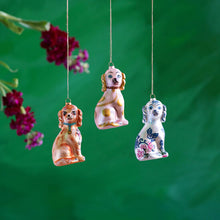  Floral Dog Ornament- Assorted colors