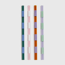  Striped Straws ~ 4 Pack